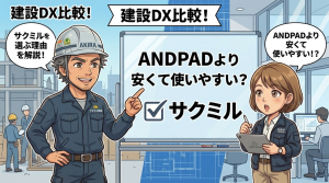 ANDPADより安くて使いやすい？サクミルを選ぶ理由を解説